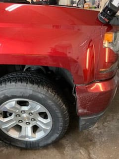 Dent After Picture